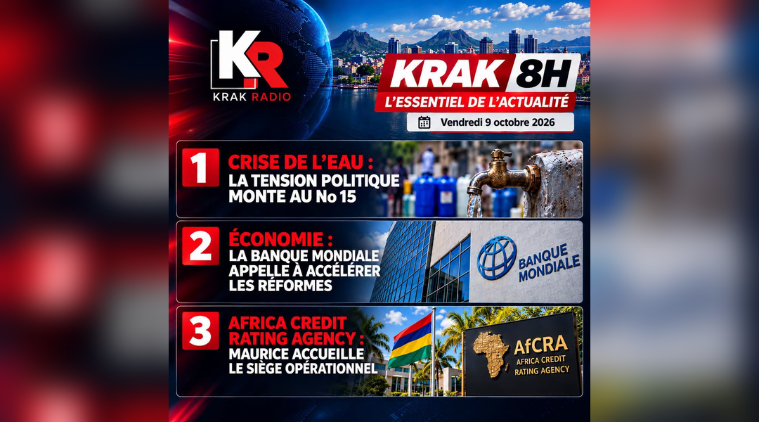 KRAK 8H | L’ESSENTIEL DE L’ACTUALITÉ