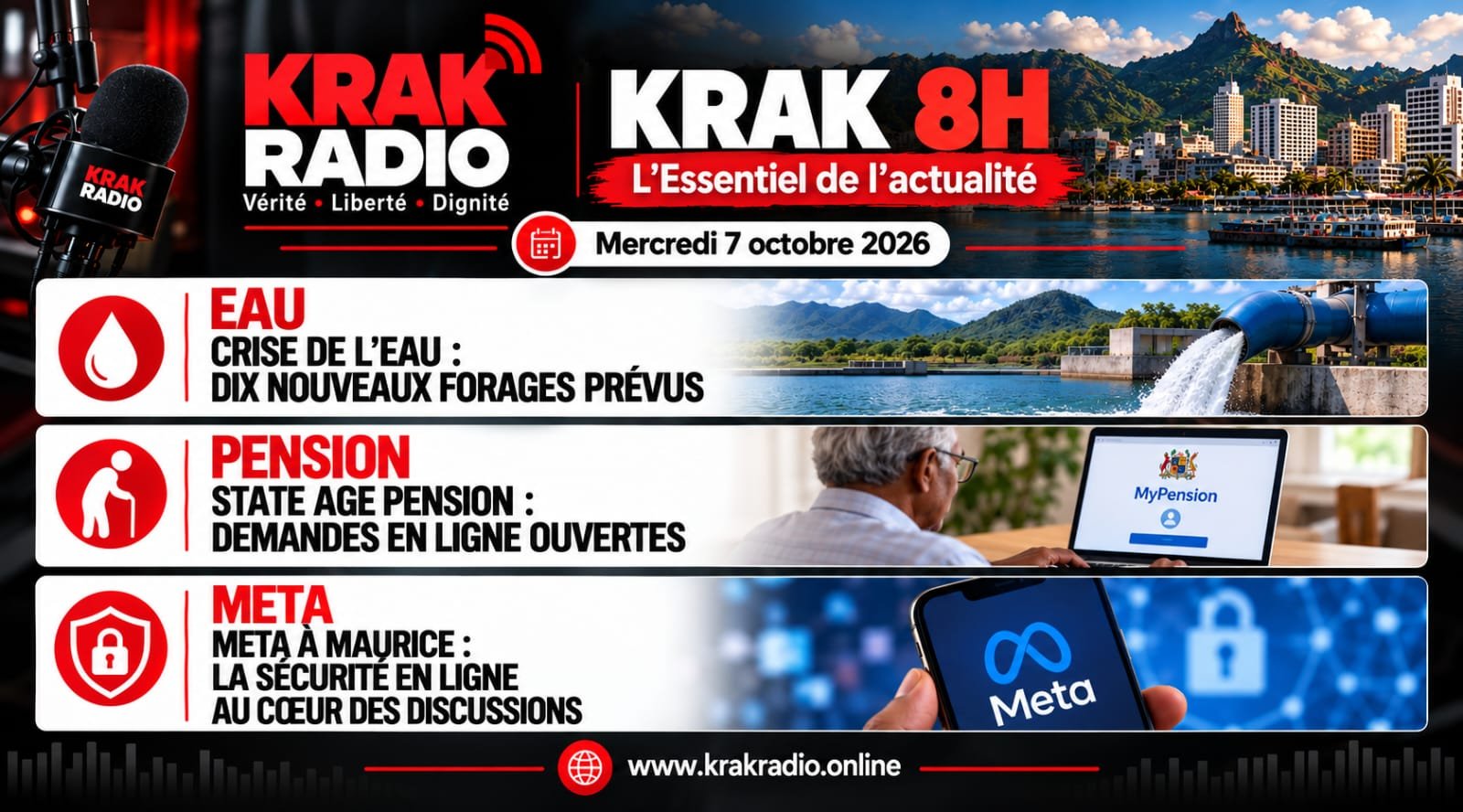 🔴 KRAK 8H | L’ESSENTIEL DE L’ACTUALITÉ