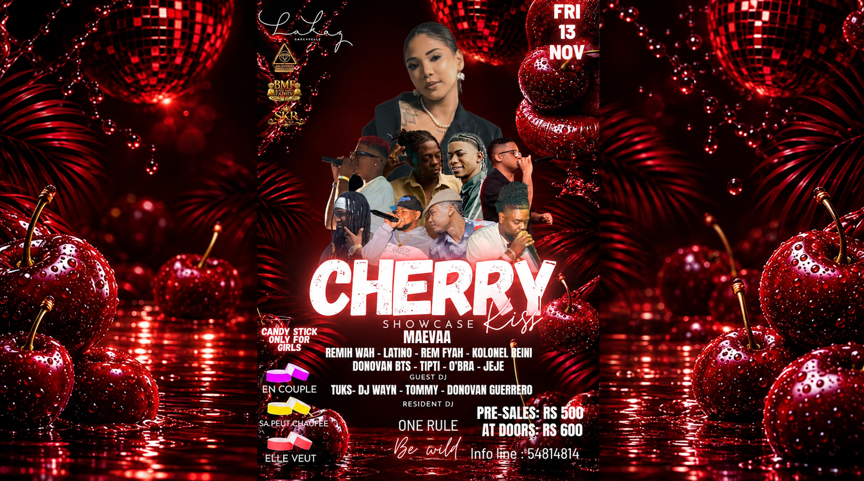 🍒 Cherry Kiss : votre prochain rendez-vous à Lakaz Cascavelle
