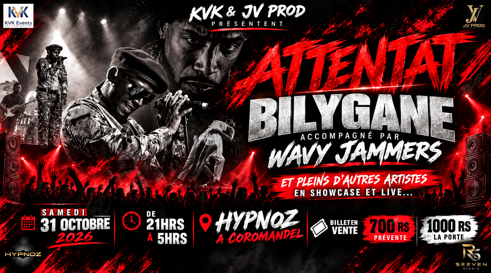 Bilygane à Hypnoz : une nuit de concert et des billets à gagner sur KRAK Radio ! Auditeurs de KRAK Radio, tentez de remporter vos billets pour le concert !